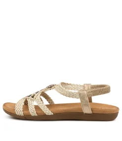 Women I LOVE BILLY Flats|Sandals-FIORENTE BEIGE MULTI