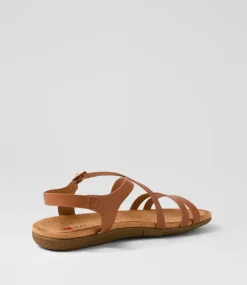 Women I LOVE BILLY Flats|Sandals-Flagrun Tan Sandals