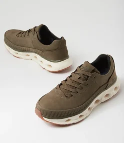 COLORADO Sneakers|Casuals-Floa Olive Nubuck Sneakers