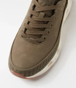 COLORADO Sneakers|Casuals-Floa Olive Nubuck Sneakers