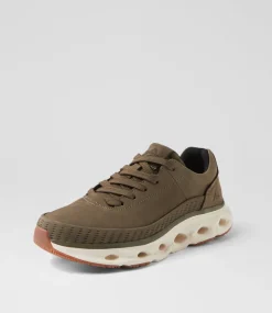 COLORADO Sneakers|Casuals-Floa Olive Nubuck Sneakers