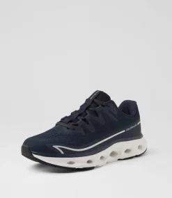 COLORADO Sneakers-Flow Navy Mesh Sneakers