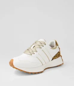 Women I LOVE BILLY Sneakers-Fooshie White Gold Multi Sneakers