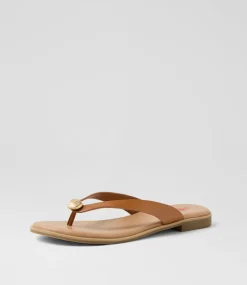 Women I LOVE BILLY Flats|Sandals-Forano Tan Sandals