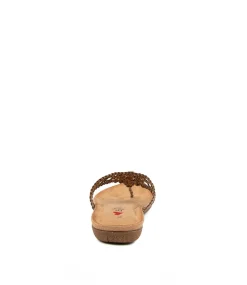 Women I LOVE BILLY Flats|Sandals-FORDY CHOC MULTI