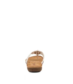 Women I LOVE BILLY Flats|Sandals-FORDY WHITE MULTI