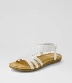 Women I LOVE BILLY Flats|Sandals-FOSSIO IL SILVER MULTI