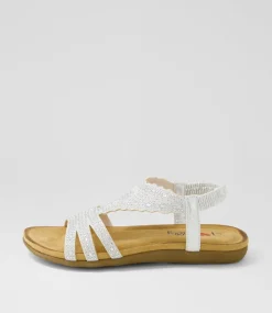 Women I LOVE BILLY Flats|Sandals-FOSSIO IL SILVER MULTI
