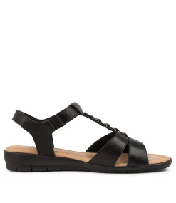 Women SUPERSOFT Comfort|Flats-FRANKIE2 BLACK LEATHER