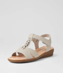 Women SUPERSOFT Comfort|Sandals-Frankie2 Dark Stone Leather Sandals