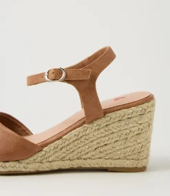 Women I LOVE BILLY Heels|Sandals-Frazzy Tan Gold Rope Sandals