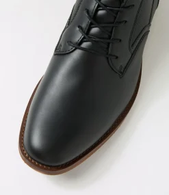 C88 by COLORADO Boots|Casuals-Fred Black Lace Up Boots