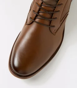 C88 by COLORADO Boots|Casuals-Fred Cognac Lace Up Boots