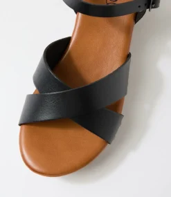 Women I LOVE BILLY Heels|Sandals-Frossie Black Sandals
