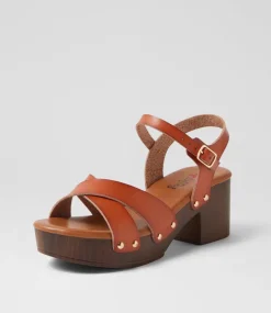 Women I LOVE BILLY Heels|Sandals-Frossie Tan Sandals