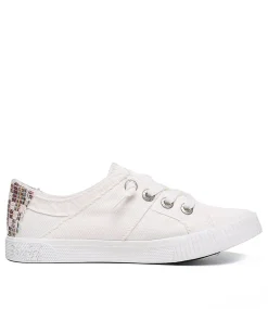 Women BLOWFISH Sneakers-FRUIT WHITE CANVAS
