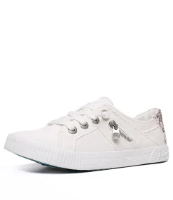 Women BLOWFISH Sneakers-FRUIT WHITE CANVAS