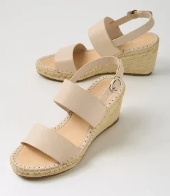 Women TOP END Espadrilles|Heels-Gaga Almond Leather Sandals