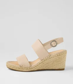 Women TOP END Espadrilles|Heels-Gaga Almond Leather Sandals