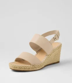 Women TOP END Espadrilles|Heels-Gaga Almond Leather Sandals