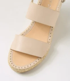 Women TOP END Espadrilles|Heels-Gaga Almond Leather Sandals