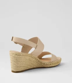 Women TOP END Espadrilles|Heels-Gaga Almond Leather Sandals
