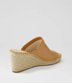 Women TOP END Heels|Sandals-Gailie Tan Natural Rope Leather Sandals