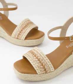 Women I LOVE BILLY Espadrilles|Heels-Galline Natural Multi Sandals
