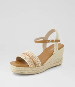 Women I LOVE BILLY Espadrilles|Heels-Galline Natural Multi Sandals