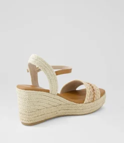 Women I LOVE BILLY Espadrilles|Heels-Galline Natural Multi Sandals