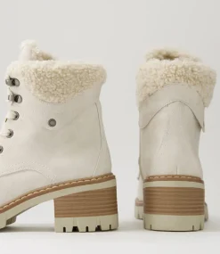 Women I LOVE BILLY Boots-Gaspish Stone Nubuck Pu Ankle Boots