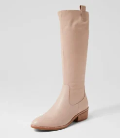 Women DIANA FERRARI Boots-GIDDY DF BLUSH LEATHER
