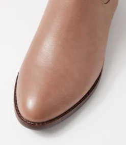 Women DIANA FERRARI Boots-GIDDY DF LT CHOC LEATHER