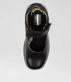 COLORADO Junior School Shoes-GIGI JNR E HALF BLACK