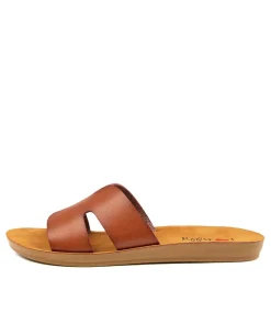 Women I LOVE BILLY Slides|Flats-GLORI SCOTCH SMOOTH
