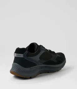 SKECHERS Sneakers|Casuals-Go Run Consistent 2 Black Charcoal Suede Sneakers