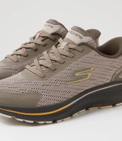 SKECHERS Sneakers-Go Run Consistent 2 Taupe Mesh Sneakers