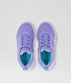SKECHERS Sport School Shoes-Go Run Elevate Junior Lavender Sneakers