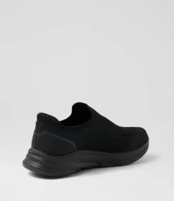SKECHERS Sneakers-Go Walk 8 Slip On Black Knit Sneakers