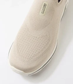 SKECHERS Sneakers-Go Walk 8 Slip On Taupe Knit Sneakers