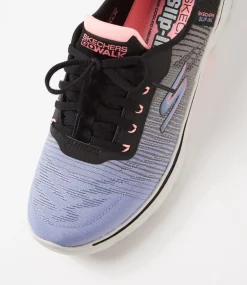 Women SKECHERS Sneakers-Go Walk 7 W Black Multi Fabric Sneakers