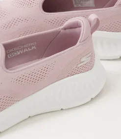 Women SKECHERS Sneakers-Go Walk Now Mauve Fabric Sneakers