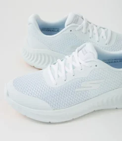 Women SKECHERS Sneakers-Go Walk Now White Fabric Sneakers