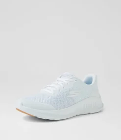 Women SKECHERS Sneakers-Go Walk Now White Fabric Sneakers