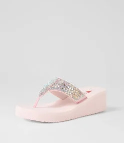 Women I LOVE BILLY Heels|Sandals-Golter Blush Multi Sandals