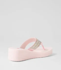 Women I LOVE BILLY Heels|Sandals-Golter Blush Multi Sandals