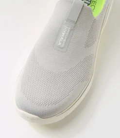 SKECHERS Sneakers-Gowalk 7 Easy On 2 Grey Yellow Mesh Sneakers