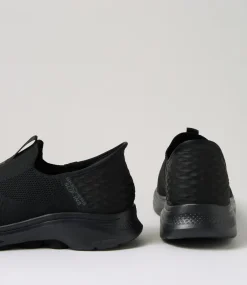 SKECHERS Sneakers-Gowalk 7 Easy On 2 M Black Knit Sneakers