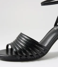 Women I LOVE BILLY Heels|Sandals-Goyan Black Sandals