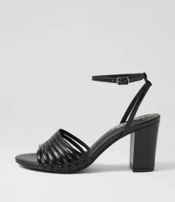 Women I LOVE BILLY Heels|Sandals-Goyan Black Sandals